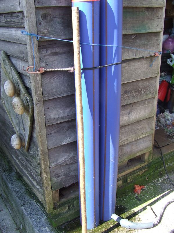 Straightening Walking Sticks. Countryside Skills, Craft & DIY The